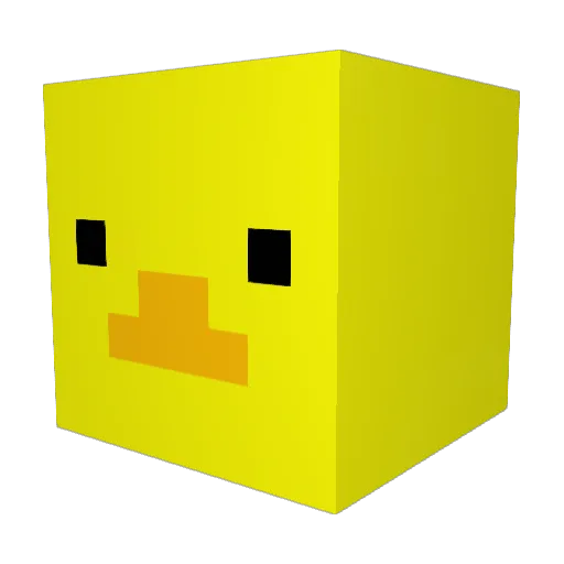 Wiillmaa Minecraft avatar head, 3D render