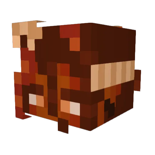 Wiivro Minecraft avatar head, 3D render