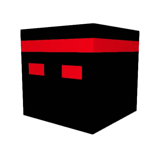 WiktorVitek Minecraft avatar head, 3D render
