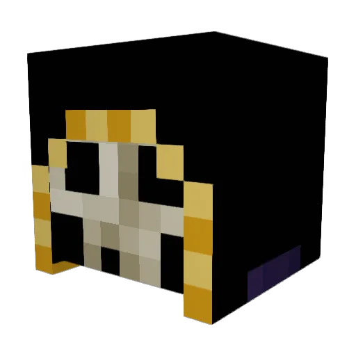 Wikus881 Minecraft avatar head, 3D render