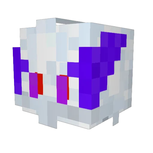 Wilburforce236 Minecraft avatar head, 3D render
