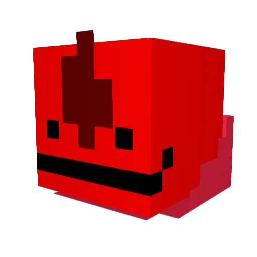 Wild0Dragon Minecraft avatar head, 3D render