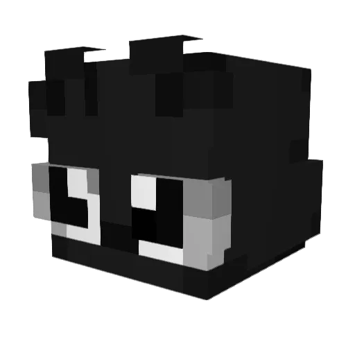 WildAurel Minecraft avatar head, 3D render