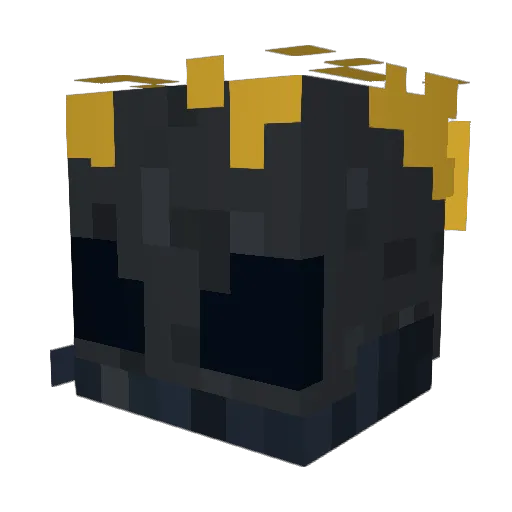 WildCardJax Minecraft avatar head, 3D render