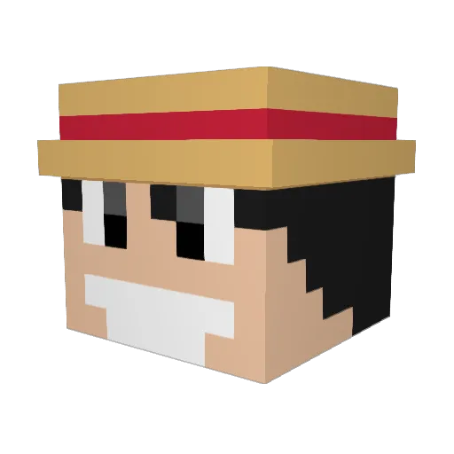 WildCereal Minecraft avatar head, 3D render