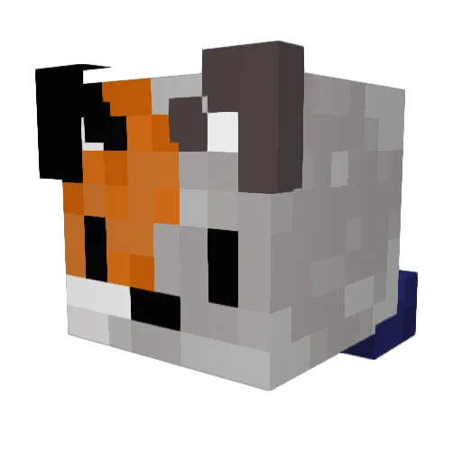 WildOsprey96322 Minecraft avatar head, 3D render