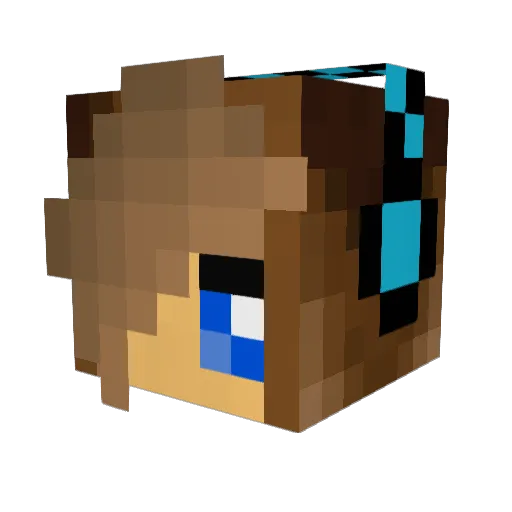 Wild_Cat_2003 Minecraft avatar head, 3D render