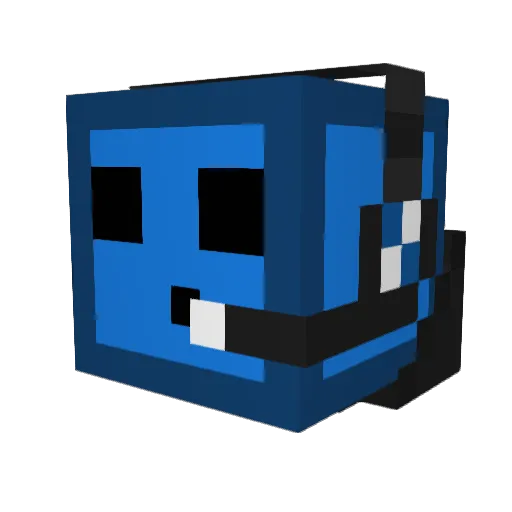 Wildcats36 Minecraft avatar head, 3D render