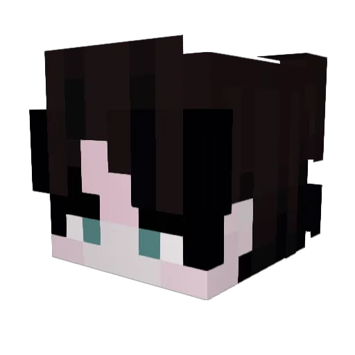 Wilde_Ivory Minecraft avatar head, 3D render
