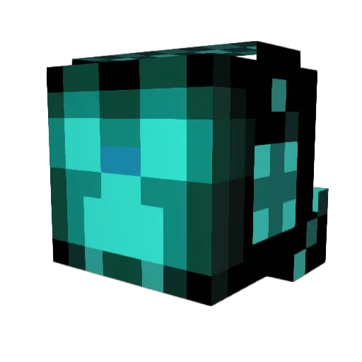 Wildfire31795 Minecraft avatar head, 3D render