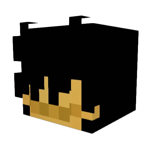 WildnKrafty Minecraft avatar head, 3D render