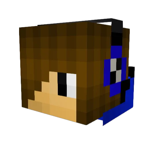 Wildspy226 Minecraft avatar head, 3D render