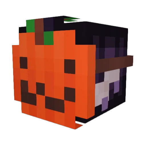 Wildvale Minecraft avatar head, 3D render