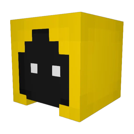 Wilheliam Minecraft avatar head, 3D render