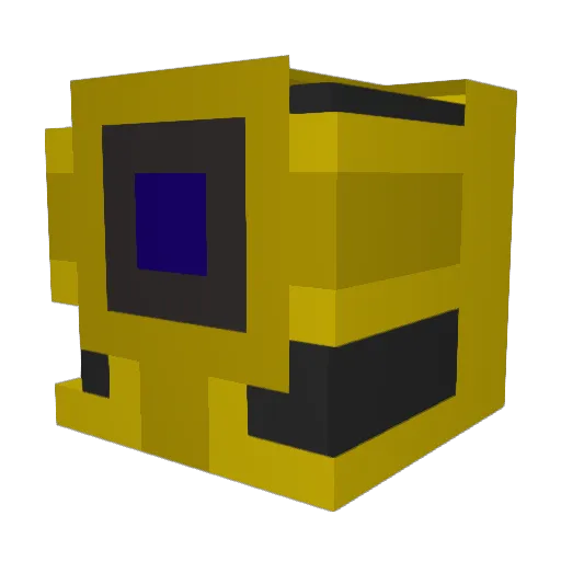 Wilko9 Minecraft avatar head, 3D render