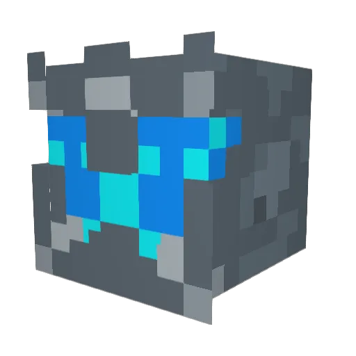 Wilkstorm Minecraft avatar head, 3D render