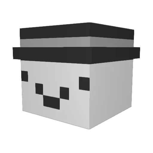 Will0329 Minecraft avatar head, 3D render