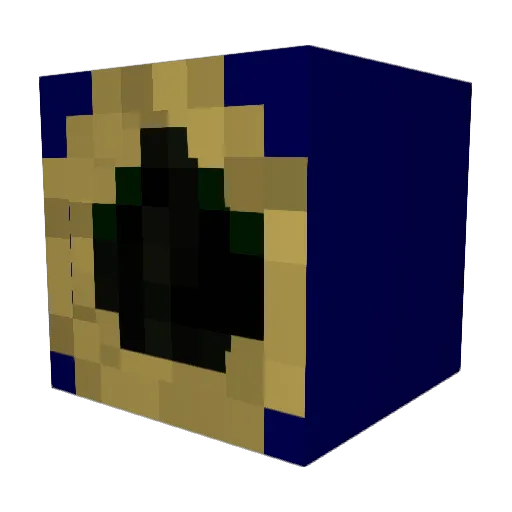 Will1eW0nka Minecraft avatar head, 3D render