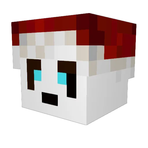 Will278 Minecraft avatar head, 3D render