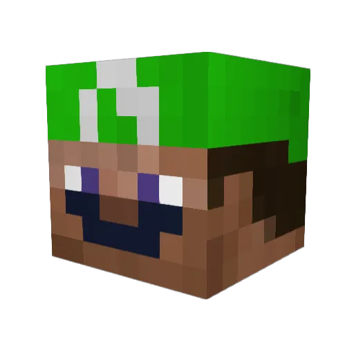 Will332 Minecraft avatar head, 3D render