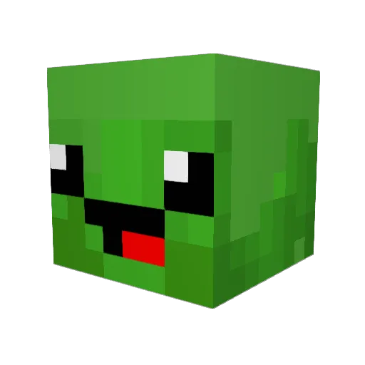 WillBoy18 Minecraft avatar head, 3D render
