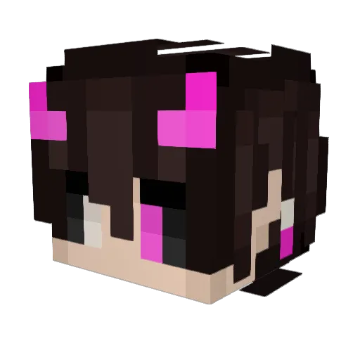 WillDeclan Minecraft avatar head, 3D render