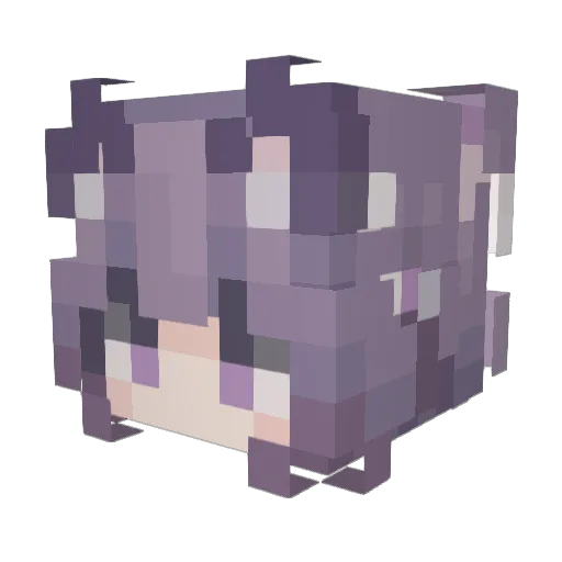WillKi Minecraft avatar head, 3D render