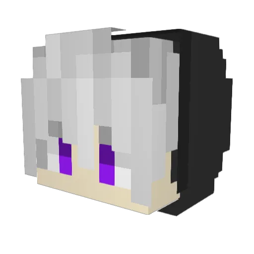 WillLin1211 Minecraft avatar head, 3D render