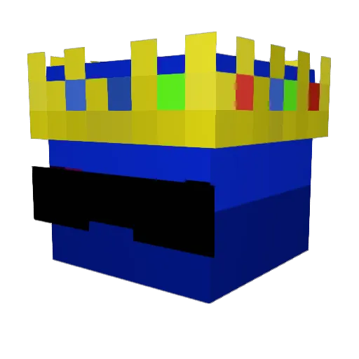WillMac12 Minecraft avatar head, 3D render
