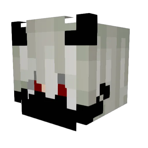 WillRK Minecraft avatar head, 3D render