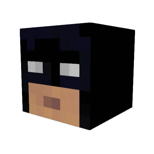 Will_Buck Minecraft avatar head, 3D render