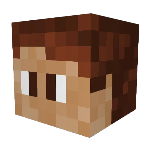 Will_Dellinger Minecraft avatar head, 3D render