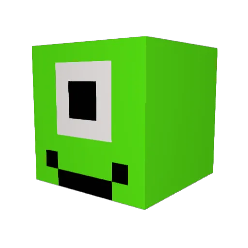 Will_Livin Minecraft avatar head, 3D render