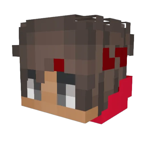 Will_RR Minecraft avatar head, 3D render