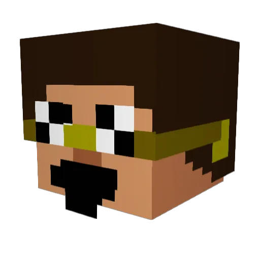 Will_ig Minecraft avatar head, 3D render