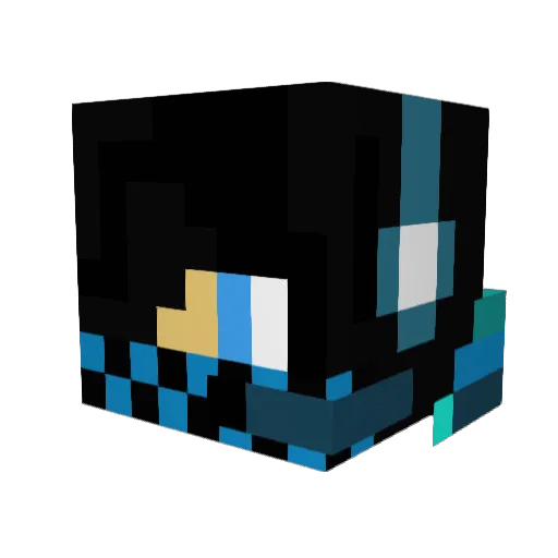 WillandToby Minecraft avatar head, 3D render
