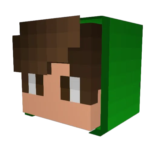 WilliBoy_Dk Minecraft avatar head, 3D render
