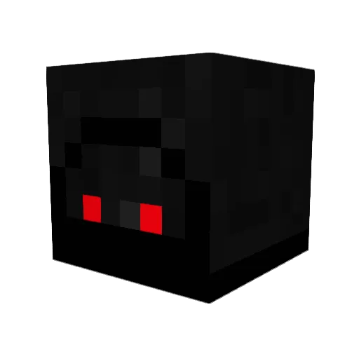 William7802 Minecraft avatar head, 3D render