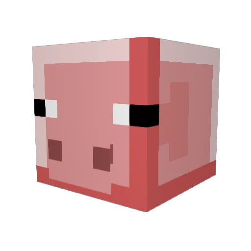 William9577 Minecraft avatar head, 3D render