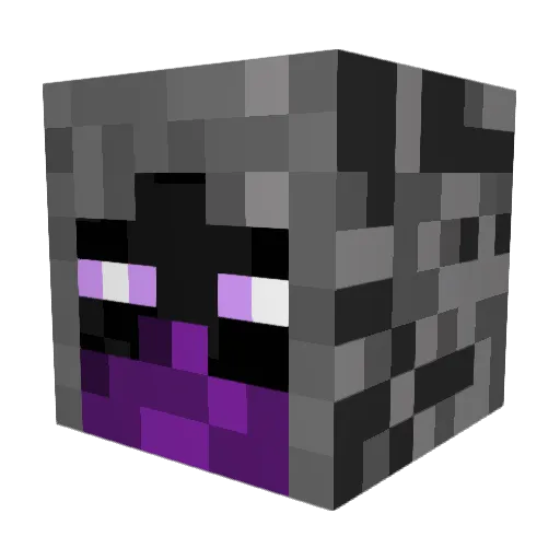 WilliamArmer Minecraft avatar head, 3D render