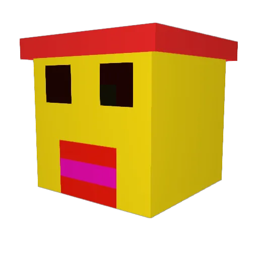 WilliamAston Minecraft avatar head, 3D render