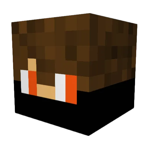WilliamC5436 Minecraft avatar head, 3D render