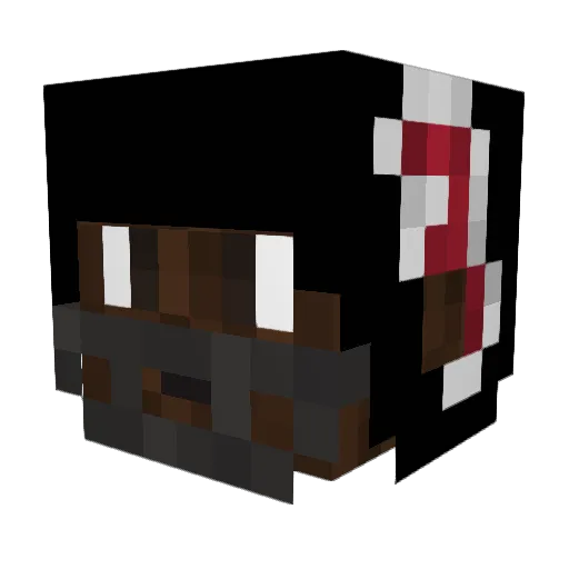WilliamChildsM Minecraft avatar head, 3D render