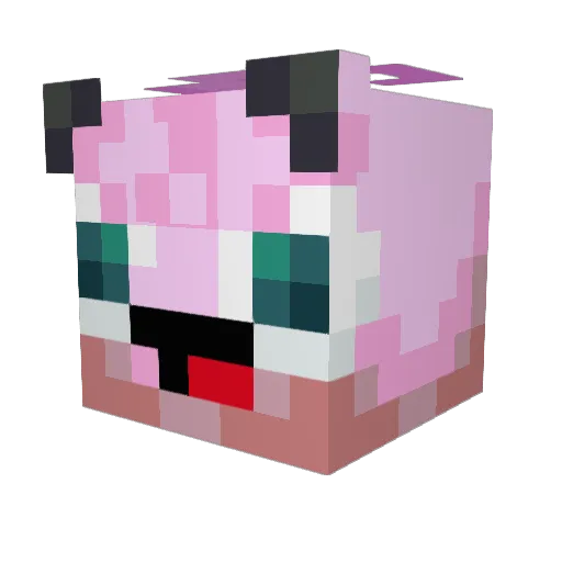 WilliamFifth Minecraft avatar head, 3D render