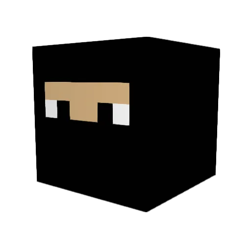 WilliamJames1234 Minecraft avatar head, 3D render