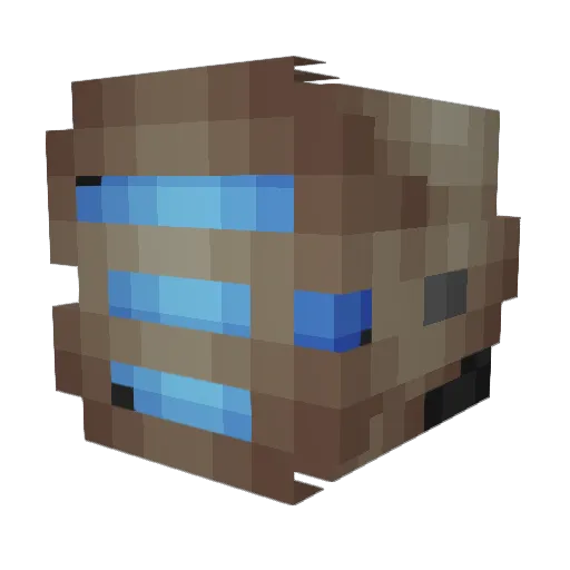 WilliamParr Minecraft avatar head, 3D render