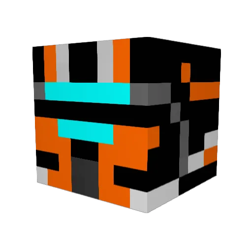 WilliamPaulD Minecraft avatar head, 3D render