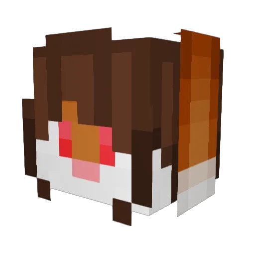 WilliamTheBun Minecraft avatar head, 3D render