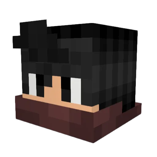 William_Wilde Minecraft avatar head, 3D render