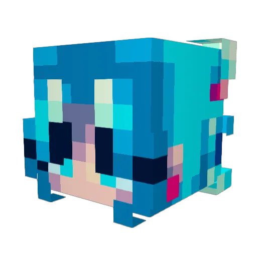 Williamafton8 Minecraft avatar head, 3D render